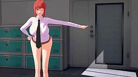 Makima Gives Blowjob In Chainsaw Man