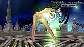 i'm fingering my pussy with a cucumber in this 3d cartoon.