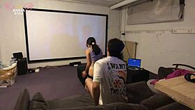 Stepsiblings Feel Intense Passion While Fucking During Disney Movie, Calling It Family Bonding