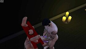 hey, gareth is back and fucking all his housemates in a wild group session