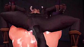 Raiden Shogun Gang Bang With Anime Hentai