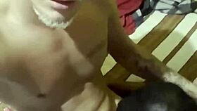 I made my friend suck while painting his house!