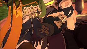 garden collei genshin impact in 3d cartoon anime