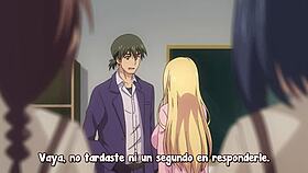 Nobunaga-Sensei Sucks Big Tits Of His Wife In Episode 12