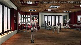 FO4 Fetish BDSM Fashion With Brunette Mistress