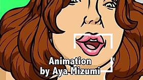 slutty stripper in cartoon hentai fucks her lawyer, ripping clothes for free service