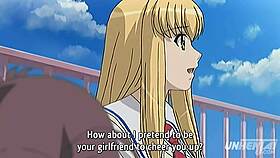 ugh, i cant believe how horny this hentai student gets at college...