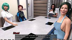 Stranded in Space 122 unfolds as a curvy teen becomes the master’s apprentice in this 3D cartoon.