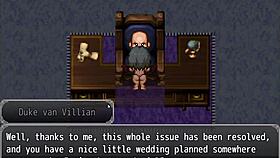 Playing Henteria Chronicles part 4, this Japanese anime hentai game is so hot with big ass tits in missionary.