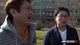 Rebeca Sharon's Public Cumshot