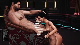 intense french cumshot in hot game