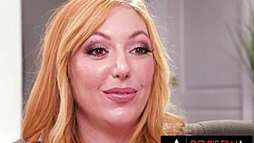 Lauren Phillips titty fucks her teen stepson