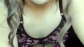 sexy crossdresser dancing with big ass