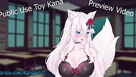 vtuber kanakovt wears vibrator in public asmr