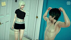 my bully is my lover with big tits in this anime hentai!