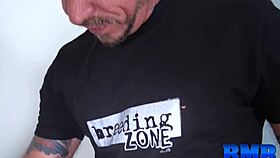 ray dalton and alex mason, two hunks, bareback fuck passionately