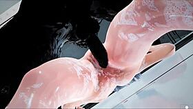 Valkyrie In The Bath 3d Hentai 4k 60fps Uncensored