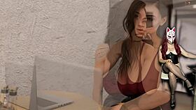 steps of debauchery with undressing in back alley scene