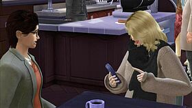 Guy fucks girl in bathroom. ☕