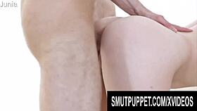 Are these young cuties getting stuffed from behind?