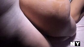 He rode my stepfathers huge cock until he got every last drop of cum -amateur couple- nysdel with ebony teen 18+ cowgirl