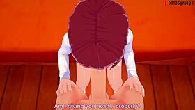 Makima Gives Blowjob In Chainsaw Man