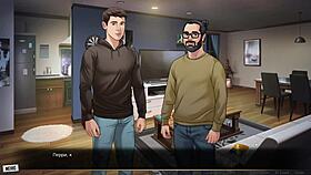 Our red string continues: Big cock fucking and fingering in anime