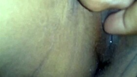 First time anal with girlfriend turns into creampie orgasm in homemade setting