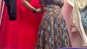 Hidden Camera Catches Girl with Big Tits in Dressing Room