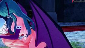 Is Morrigan fucking hard in this Halloween special?