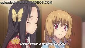 Nobunaga-Sensei Sucks Big Tits Of His Wife In Episode 12