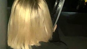 Guy from club craved passionate sex, moaning sensually with small tits and narrow ass.