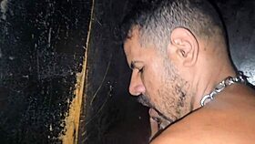 Who's fucking in the glory hole? Everyone cums in this bareback orgy!