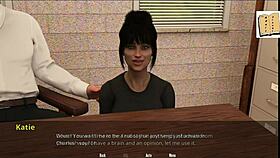 wvm 80 shows katie teasing with her big assets.