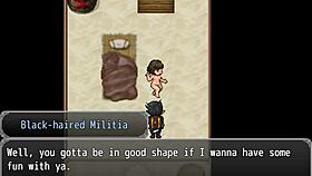 Playing Henteria Chronicles part 4, this Japanese anime hentai game is so hot with big ass tits in missionary.