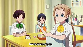 I-I can't believe this romantic scene in Chuunibyou Ren 06!