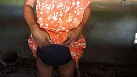 This Bengali hot girl got wild with a sex toy at the ranch.