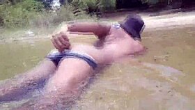 75 NICE RIVER BATH THEN HOT FUCK