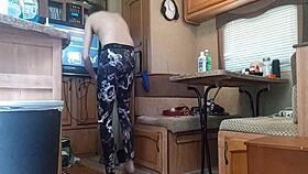 friends camping alone together