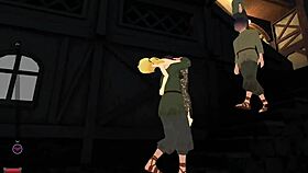 i explore the rumi project v 0 03 gameplay in this 3d cartoon anime.