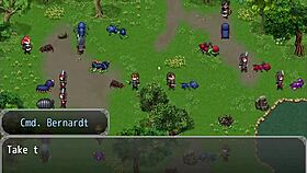 Playing Henteria Chronicles part 4, this Japanese anime hentai game is so hot with big ass tits in missionary.