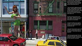 Check out episode 10 of big apple small gesture in 3d comics