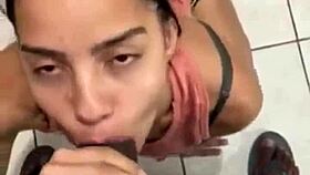 Best blowjob ever from mature Indian babe! 😍