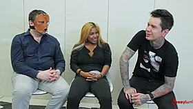 Rimming that anal fetish sub with gagging and choking