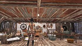 Chyler Leigh as top model in Fallout 4 fashion