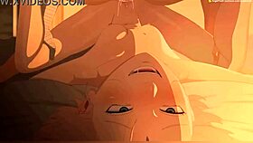 Naruto X Sakura In Anime Cartoon