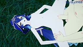 Faruzan, Layla, And Aether In Intense Genshin Hentai Sex!