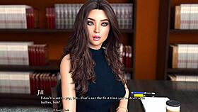 Being A Dik 12 - Library Date With Hot Rich Girl