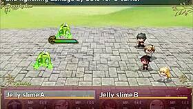 Forming a group with three very hot and virgin girls in a big-breasted adventurer cuckold harem rpg - part 1