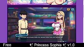 Princess Sophia Enjoys Erotic Adventures In Her Royal Cartoon World.